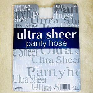 Ultra Sheer Pantyhose Women Off White Fits 5’- 5’8” Ht & 100 - 160 lbs One Size